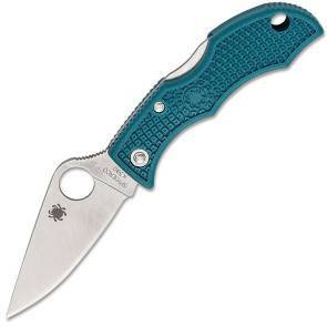 Складной нож-брелок Spyderco Ladybug 3, Blue FRN Handles, K390 Steel, Plain