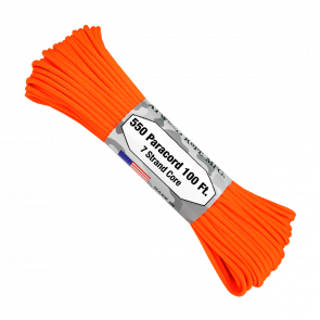 Паракорд Atwood Rope MFG 550 Neon Orange
