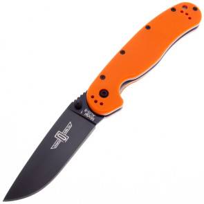 Складной повседневный нож Ontario RAT I Orange, Black Blade