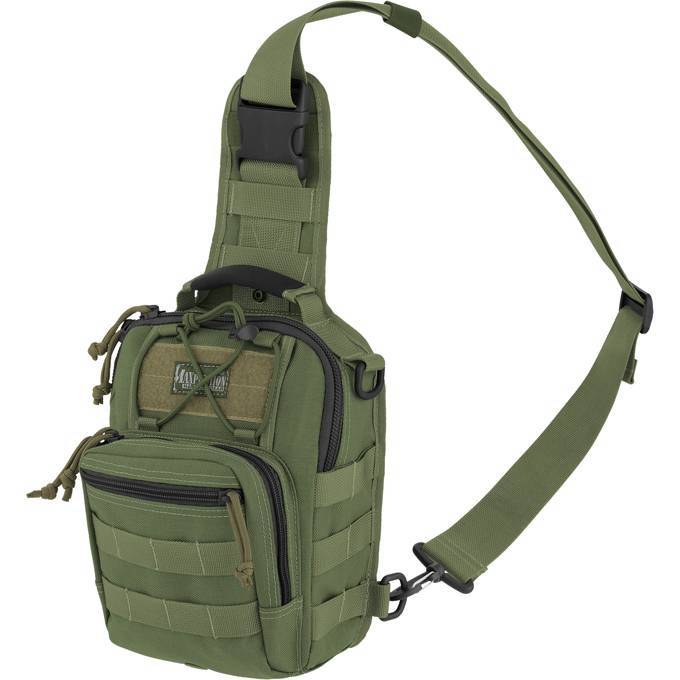 odnolyamochnyj ryukzak maxpedition remora gearslinger od green