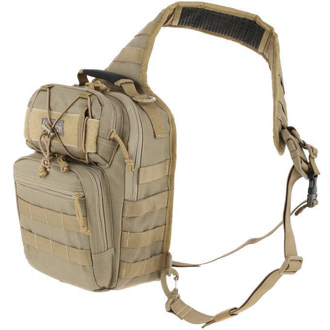 odnolyamochnyj ryukzak maxpedition lunada gearslinger khaki