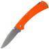 Buck 112 Slim Select Ranger Blaze Orange Folding Lock Back 0112ORS