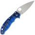 Spyderco Manix 2, Blue FRN Handle, CTS-BD1, Plain C101PBL2