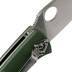 Spyderco Tenacious Satin Plain Blade Green G10 C122GPGR