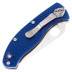 Spyderco Tenacious S35VN Part Serrated Blade Blue FRN C122PSBL