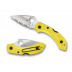Spyderco Dragonfly 2, Yellow FRN handle, H1 Steel, Full Serrated C28SYL2