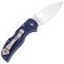 Spyderco Native 5, Blue FRN Handle, CPM-SPY27, Plain C41PCBL5