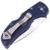Spyderco Native 5, Blue FRN Handle, CPM-SPY27, Plain C41PCBL5