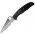 Spyderco Pacific Salt 2 Serrated Blade H1 Black FRN C91SBK2