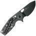 Fox Knives Suru Stonewashed Black Handle FX-526 ALB