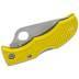 Spyderco Ladybug 3, Yellow FRN handle, H1 Steel, Full Serrated LYLS3