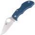 Spyderco Manbug, Blue FRN handle, K390 Steel, Plain MFPK390