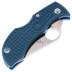 Spyderco Manbug, Blue FRN handle, K390 Steel, Plain MFPK390